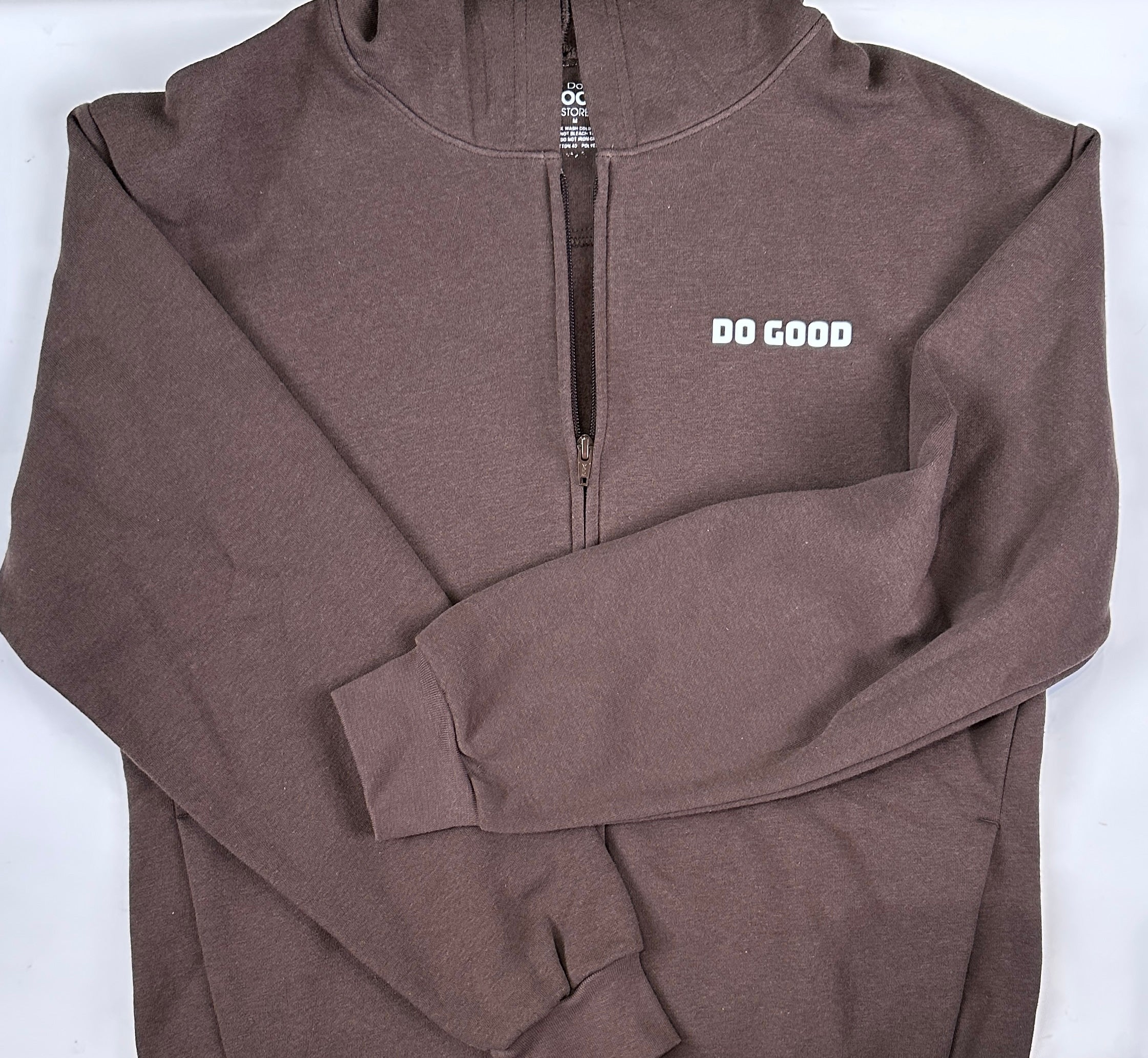 Do Good Store SALE - Brown Do Good Hoodie Zip Up | The Do Good Store